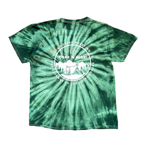 Utica Coffee Roasting "Take A Hike" Tie Dye Tee