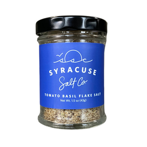 Tomato Basil Flake Salt by Syracuse Salt Co.