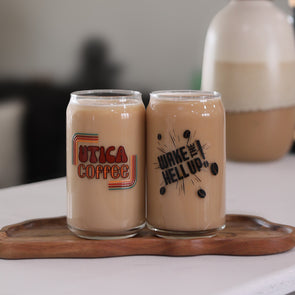 Retro Spring Soda Can Glasses