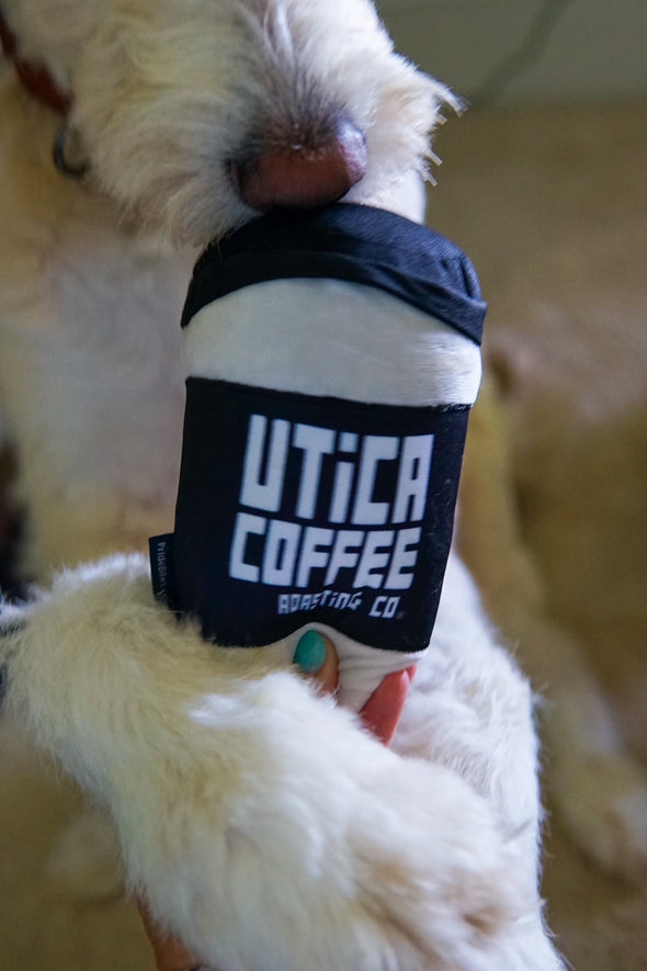 Utica Coffee Dog Toy