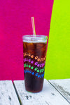 Utica Coffee Clear Tumbler