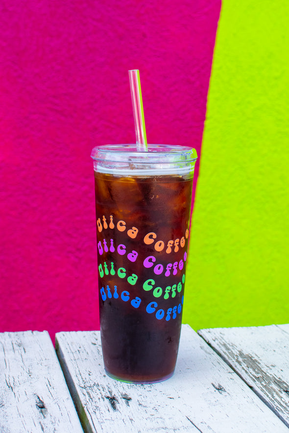 Utica Coffee Clear Tumbler