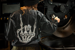 Wake The Hell Up! Skeleton Long Sleeve