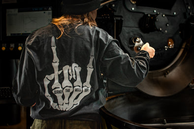 Wake The Hell Up! Skeleton Long Sleeve