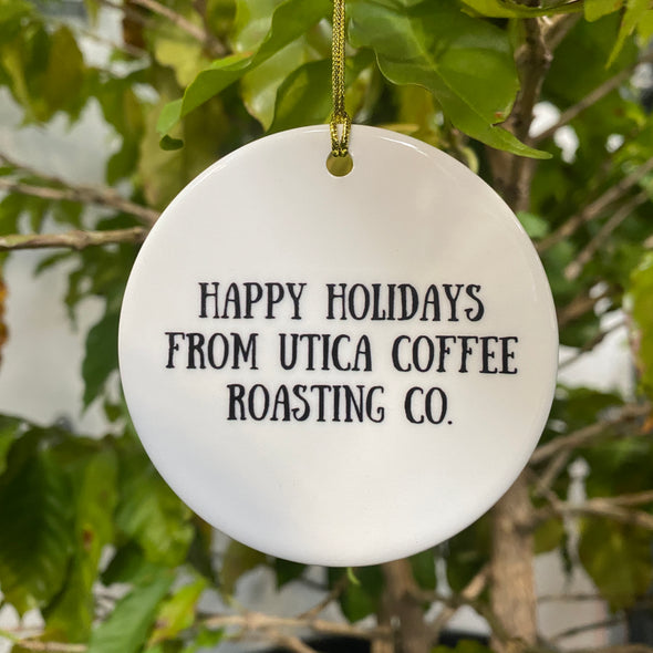 Utica Coffee Holiday Ornament