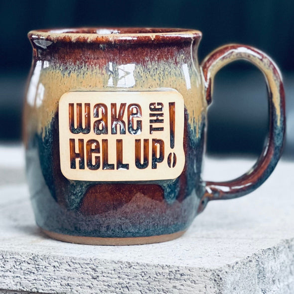 Wake The Hell Up! Limited Edition Stoneware Mug