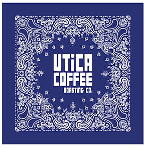 Utica Coffee Roasting Co. Blue Bandana