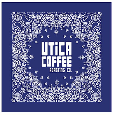 Utica Coffee Roasting Co. Blue Bandana