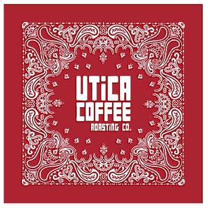 Utica Coffee Roasting Co. Red Bandana