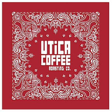 Utica Coffee Roasting Co. Red Bandana