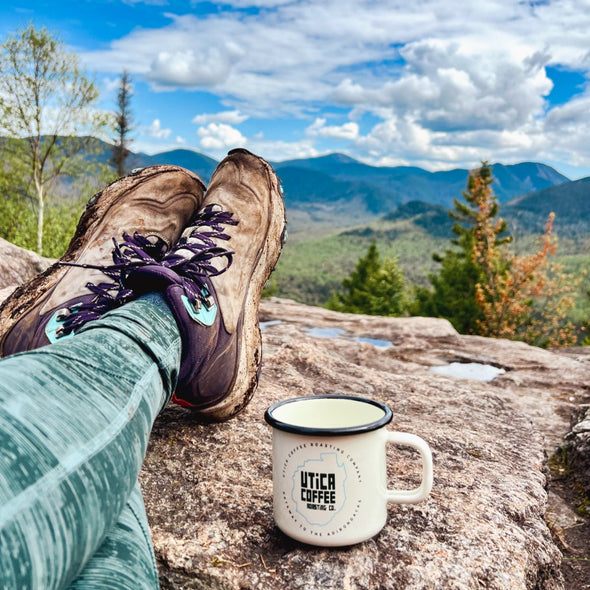 Trail Marker Enamel Mug