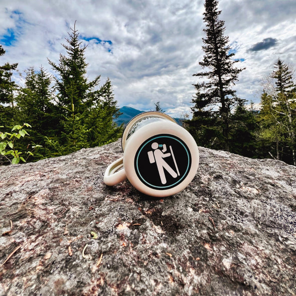 Trail Marker Enamel Mug