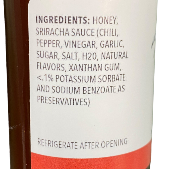 Honey Sriracha Sauce By Fat Crow