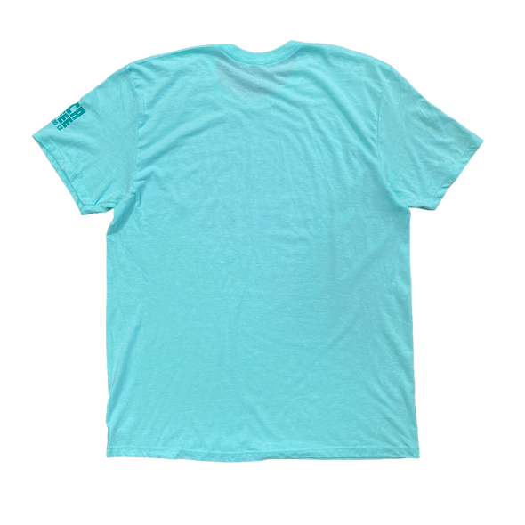 Utica Coffee Roasting Co. University Logo Seafoam Heather T-Shirt