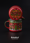 Nutcracker Holiday Enamel Mug