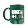 Utica Coffee x Wake the Hell Up! Limited Edition Green Mug