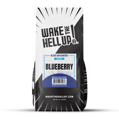 Wake The Hell Up! Blueberry Flavored Coffee