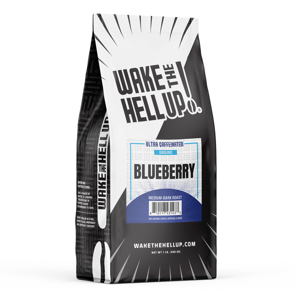 Wake The Hell Up! Blueberry Flavored Coffee