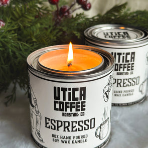 Espresso Scented Utica Coffee Candle