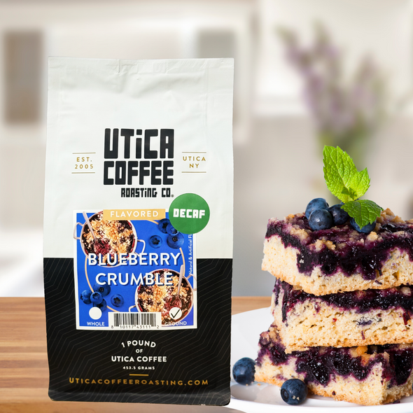 Decaf Blueberry Crumble