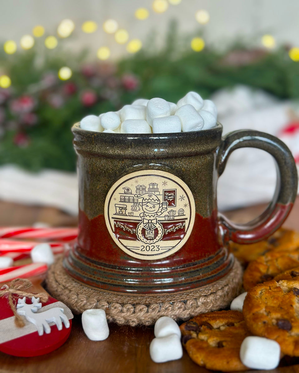 Limited Edition Holiday 2023 Stoneware Mug Utica Coffee Roasting Co.