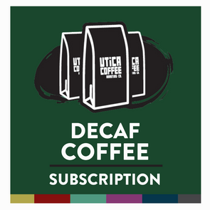 Decaf Flavored Coffee Subscription - Utica Coffee Roasting Co.