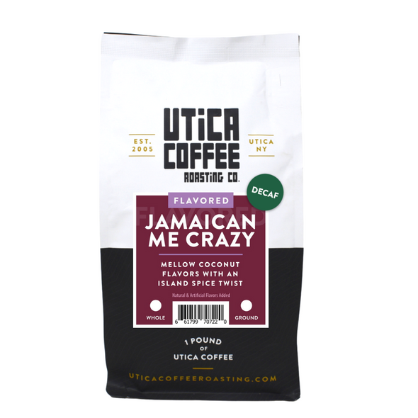 Decaf Jamaican Me Crazy® - Utica Coffee Roasting Co.