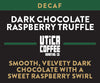 Decaf Dark Chocolate Raspberry Truffle - Utica Coffee Roasting Co.