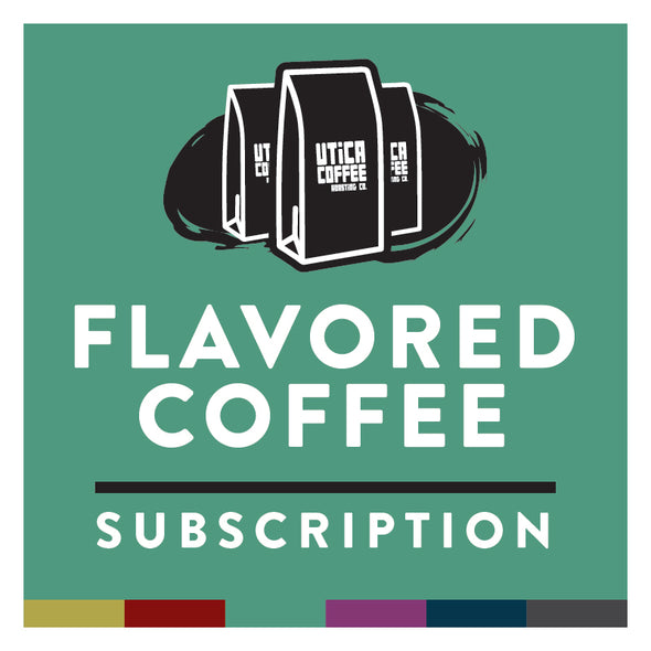 Utica Coffee Flavored Coffee Subscription - Utica Coffee Roasting Co.