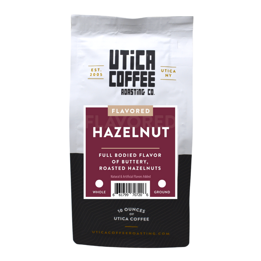Hazelnut Flavored Coffee | Utica Coffee Roasting Co.