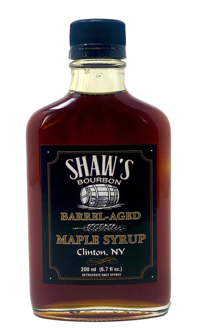 Bourbon Aged Maple Syrup From Shaw's Maple - Utica Coffee Roasting Co.