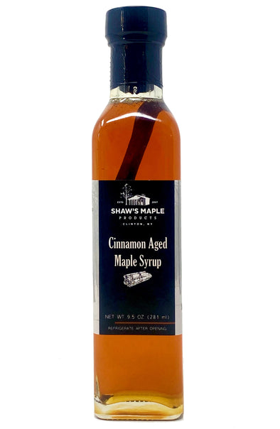 Cinnamon Aged Maple Syrup - Utica Coffee Roasting Co.