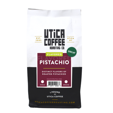 Decaf Pistachio - Utica Coffee Roasting Co.