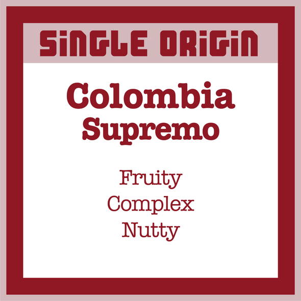 Colombia Supremo - Utica Coffee Roasting Co.