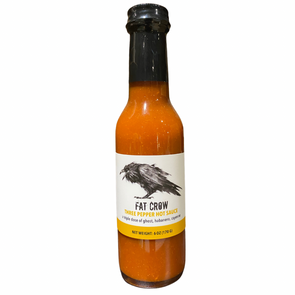 Three Pepper Hot Sauce By Fat Crow - Utica Coffee Roasting Co.